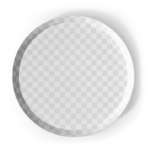 Premium Checkered Light Gray Plate (8pcs)