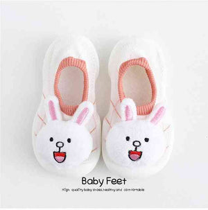 White Rabbit baby doll sock shoes, soft and stylish booties for infants, perfect for cozy comfort and adorable outfits.