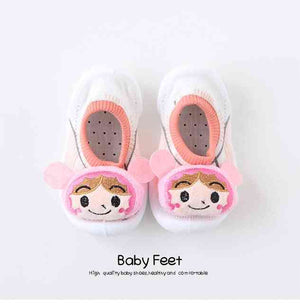 Baby girl doll sock shoes - cute and comfy footwear for little ones, perfect for playtime and everyday wear.