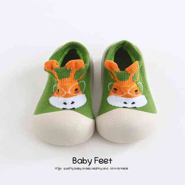 Smart Cow animal sock shoes for babies, cozy and cute footwear for little ones. Perfect for playtime and comfort.