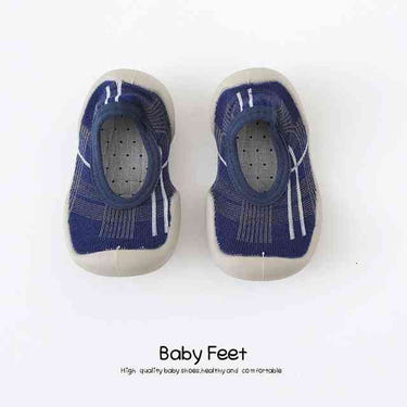 Blue modern baby sock shoes, perfect for comfort and style in shoes & booties category.