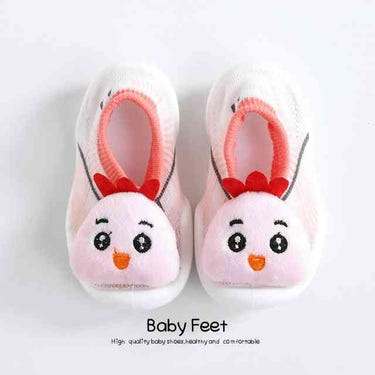 Pink Radish baby doll sock shoes, perfect for tiny feet, stylish and comfortable for little ones.