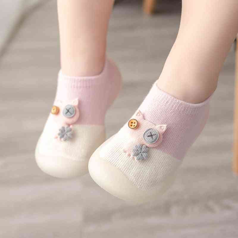 Pink Baby Owl Shoes - Adorable footwear for infants, perfect for comfort and style.