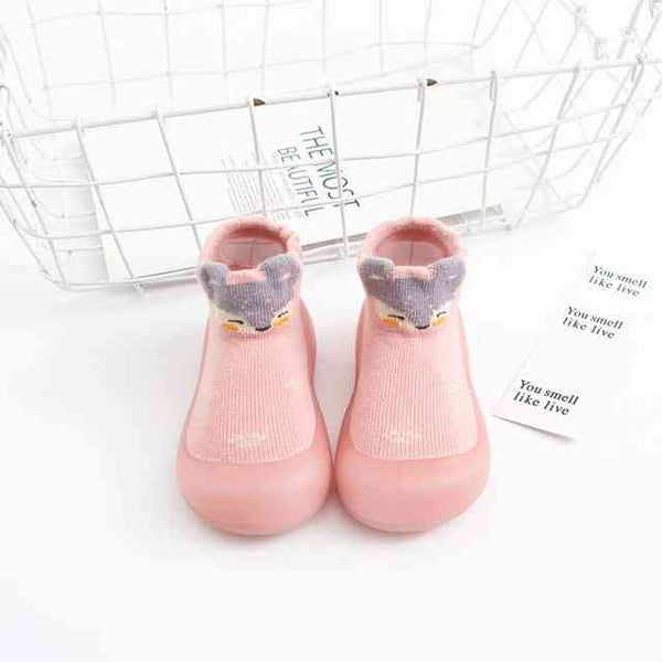 Baby Pattern Sock Shoes - Mouse