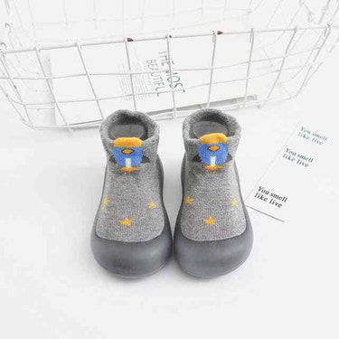 Cute baby bull pattern sock shoes, perfect for little ones' comfort and style. Ideal for shoes and booties category.