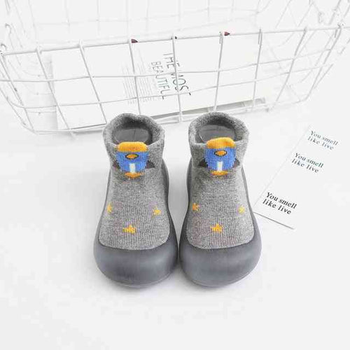 Cute baby bull pattern sock shoes, perfect for little ones' comfort and style. Ideal for shoes and booties category.