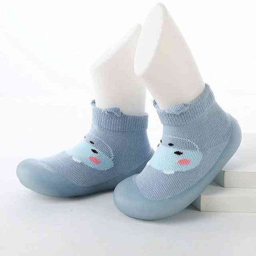 Baby Pet Sock Shoes in Monster Blue - Cute and comfy footwear for little ones. Perfect for indoor play!