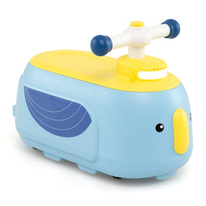 Toddler Ride on Toy with Trailer and Light Music - Educational for Kids