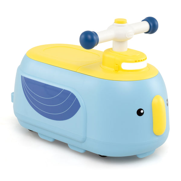 Toddler Ride on Toy with Trailer and Light Music - Educational for Kids
