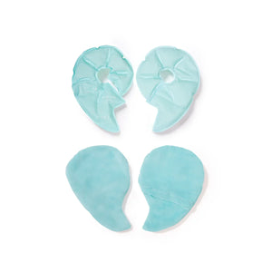 Zomee Breast Pumps Hot & Cold Reusable Gel Packs for Breastfeeding Aches