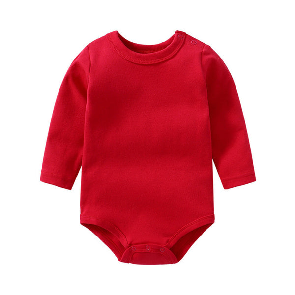 Baby Multi Color Comfy Cotton Long Sleeve Onesies Bodysuits