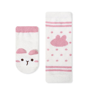 Baby Cartoon Animal Print Pattern Non-Slip Warm Long Socks