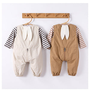 Autumn and Spring New Arrival Baby Unisex Simple Zip-up Sleeveless Thick Rompers Vest