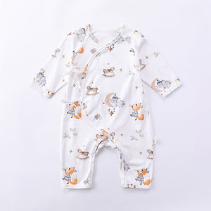 Newborn Autumn Belted Rompers Outfits