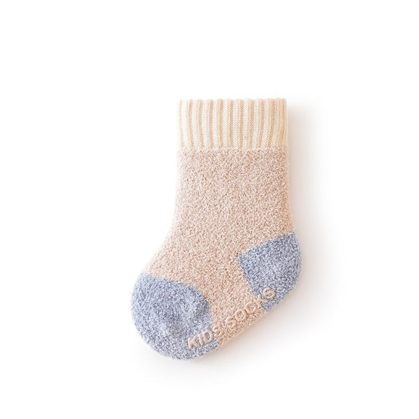 Winter Baby Unisex Breathable Comfy Patchwork Antiskid Socks