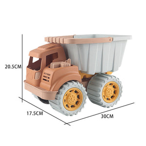 Children’s Wheat Straw Medium Beach Simulation Construction Vehicle Toy