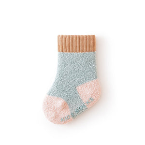 Winter Baby Unisex Breathable Comfy Patchwork Antiskid Socks