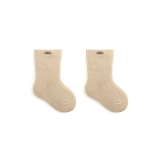 Baby Embroidered Pattern Thickened Warm Mid Tube Socks