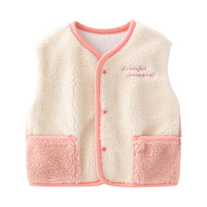 Baby Autumn New Style Lambswool Waistcoat