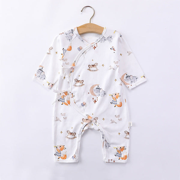 Newborn Autumn Belted Rompers Outfits