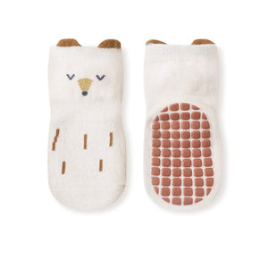 Baby Cartoon Graphic Non-Slip Floor Socks In Autumn