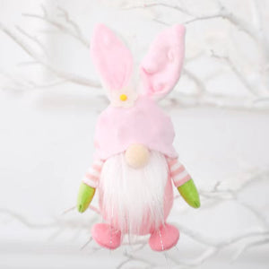 Easter Bunny Gnome Doll Elf Figure Pendant Decorative Props