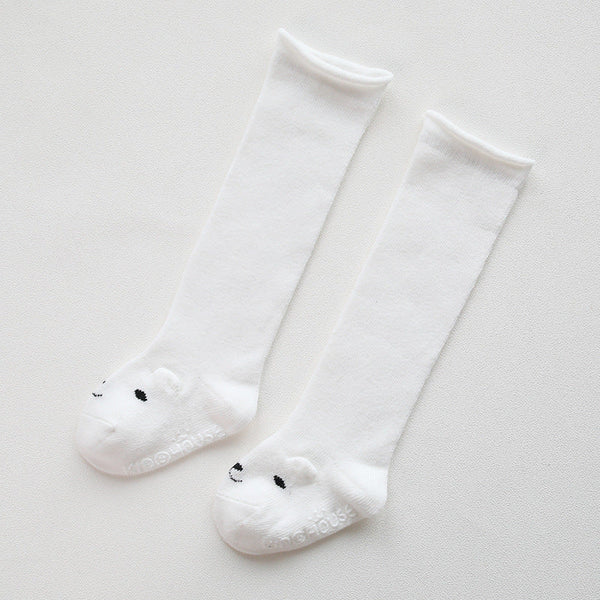 Baby Non-Slip Over The Knee Soft Cotton High Tube Socks