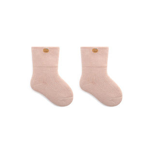 Baby Embroidered Pattern Thickened Warm Mid Tube Socks