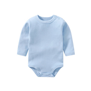 Baby Multi Color Comfy Cotton Long Sleeve Onesies Bodysuits