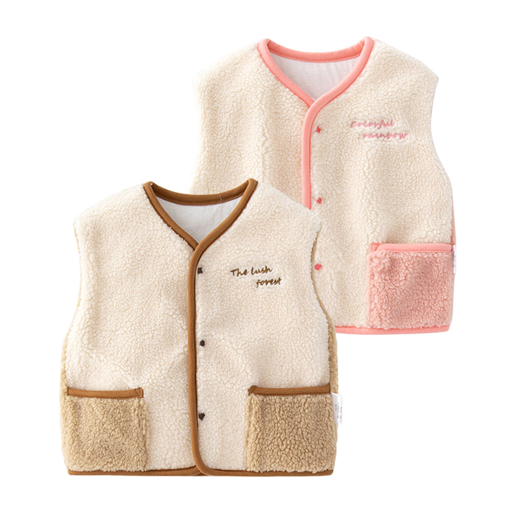 Baby Autumn New Style Lambswool Waistcoat