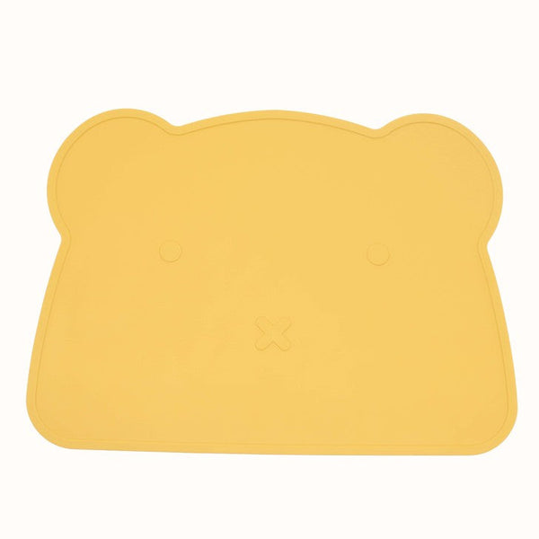 Baby Bear Shape Silicone Washable Insulated Placemat