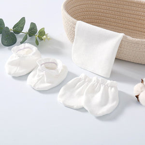 Newborn Solid Color Cotton Bodysuit Thin Style Sets