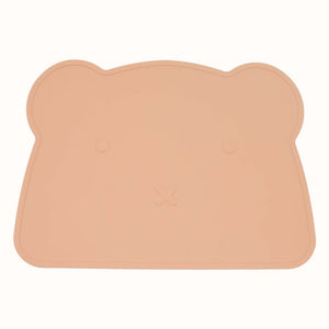 Baby Bear Shape Silicone Washable Insulated Placemat