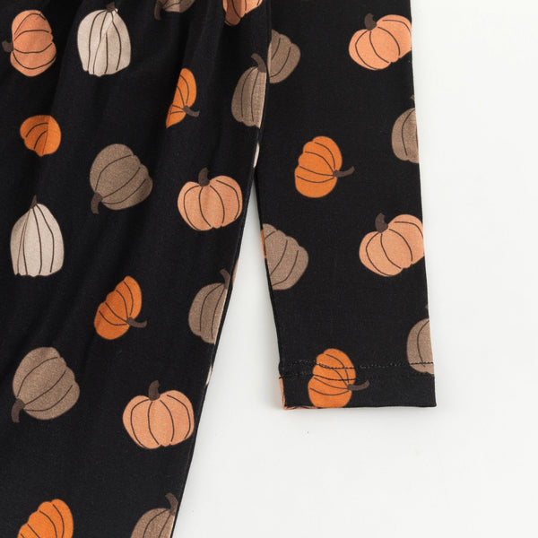 Pumpkins Black (Long Sleeve PJ)