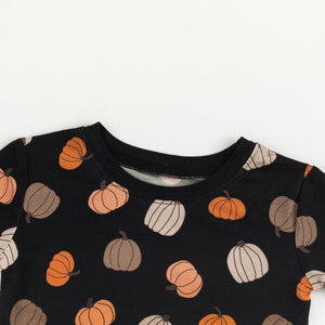 Pumpkins Black (Long Sleeve PJ)
