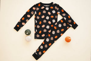 Pumpkins Black (Long Sleeve PJ)