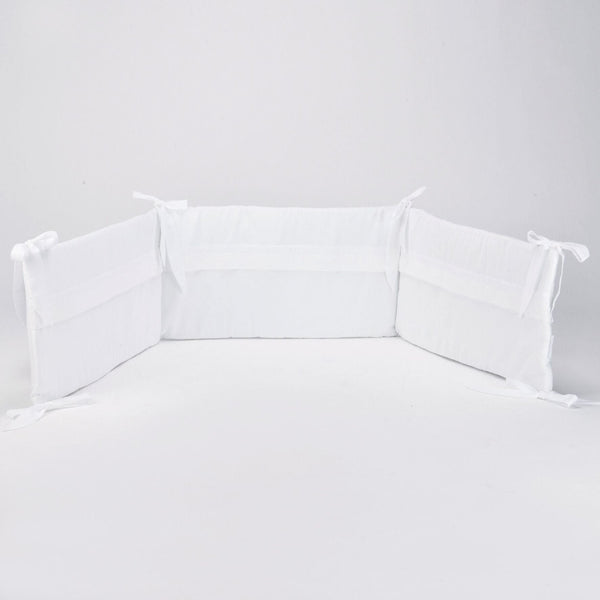 PURITY | Baby White Cotton Bed Bumper