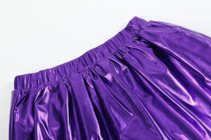 Purple and Gold Mardi Gras Skort