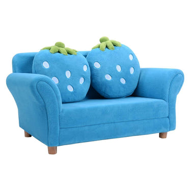 BL/PI Kids Strawberry Armrest Chair Sofa - colorful play sofa for kids, perfect for playtime and relaxation.