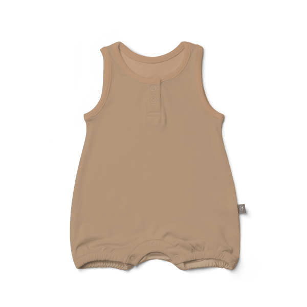 QUICK CHANGE ROMPER | SANDSTONE