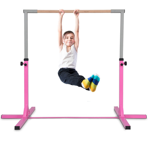 Adjustable Gymnastics Horizontal Bar for Kids - Weather