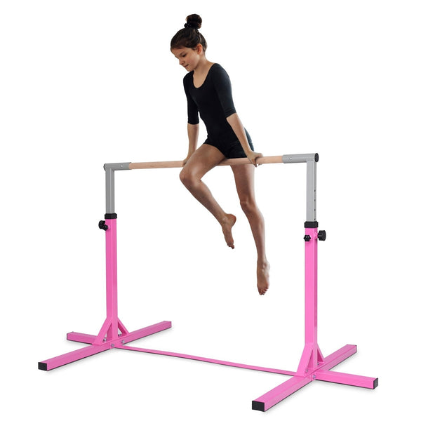 Adjustable Gymnastics Horizontal Bar for Kids - Weather