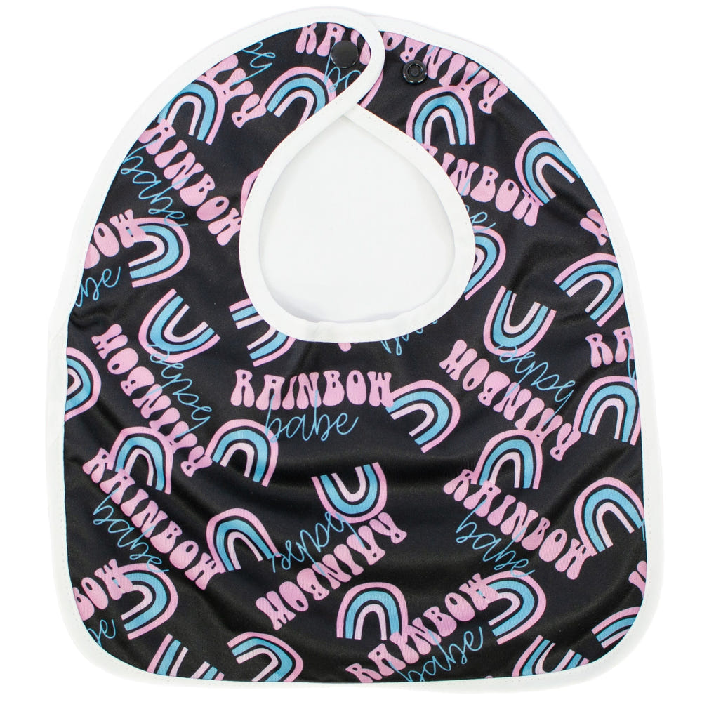 Rainbow Babe - The Flip Bib - MOOGCO Baby