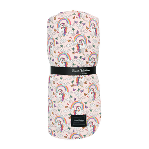 Rainbow Bright Big Kid Cloud Blanket