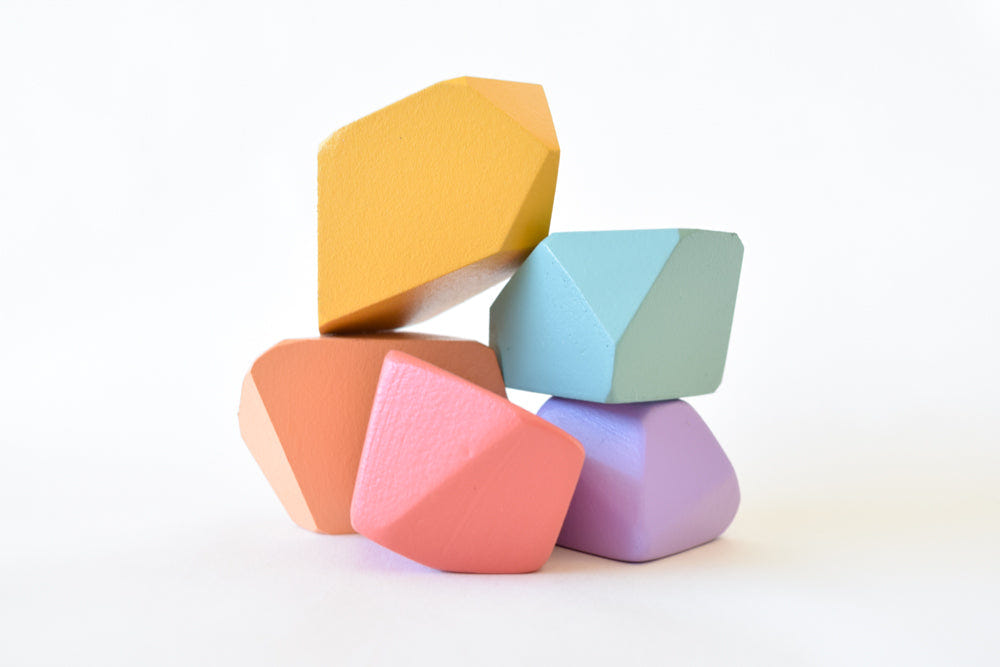 Matte Rainbow Set of 5 baby health and safety products for a colorful and safe environment.