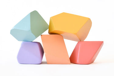 Matte Rainbow Set of 5 baby health and safety products for a colorful and safe environment.