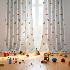 Ratatoille Themed Baby Room Curtain