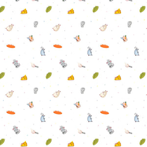 Ratatoille Themed Baby Room Curtain