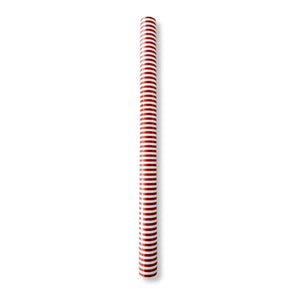 Red Striped Paper Table Runner – 19.5” x 150” | Disposable Party Table Décor