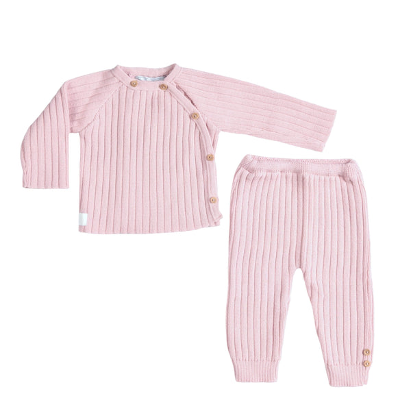 MAILLE LOVE | Girls Pale Pink Knit Gift Set (5)